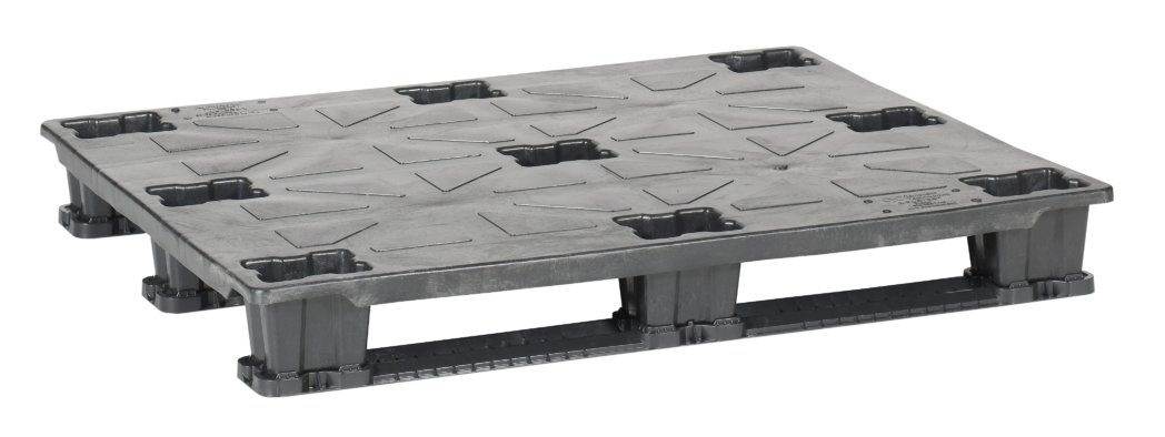 40 x 48 Solid Top Plastic Pallet with Runners