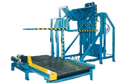 LP-775A Lifting Tines Conveyor to Pallet Load Transfer System