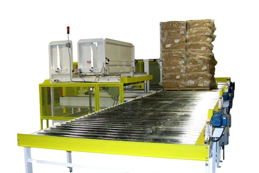LP-775C Lifting Tines Conveyor to Pallet Load Transfer System