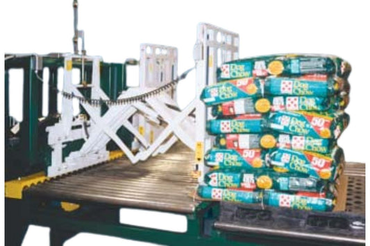 RM-1750 Conveyor to Pallet Load Transfer System