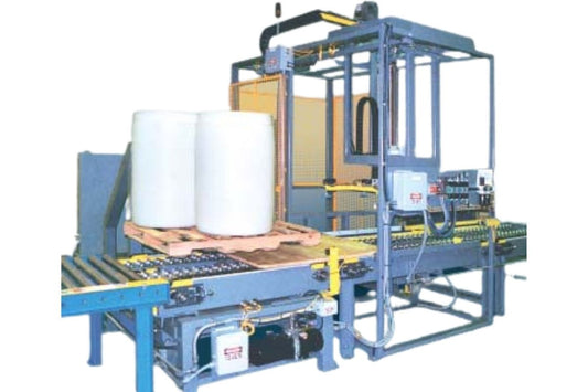 RM-1850 Captive Plywood Pallet to Conveyor Load Transfer System